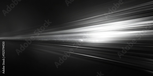 Dark black gray transition with grainy texture, neon flow effect, Generative AI