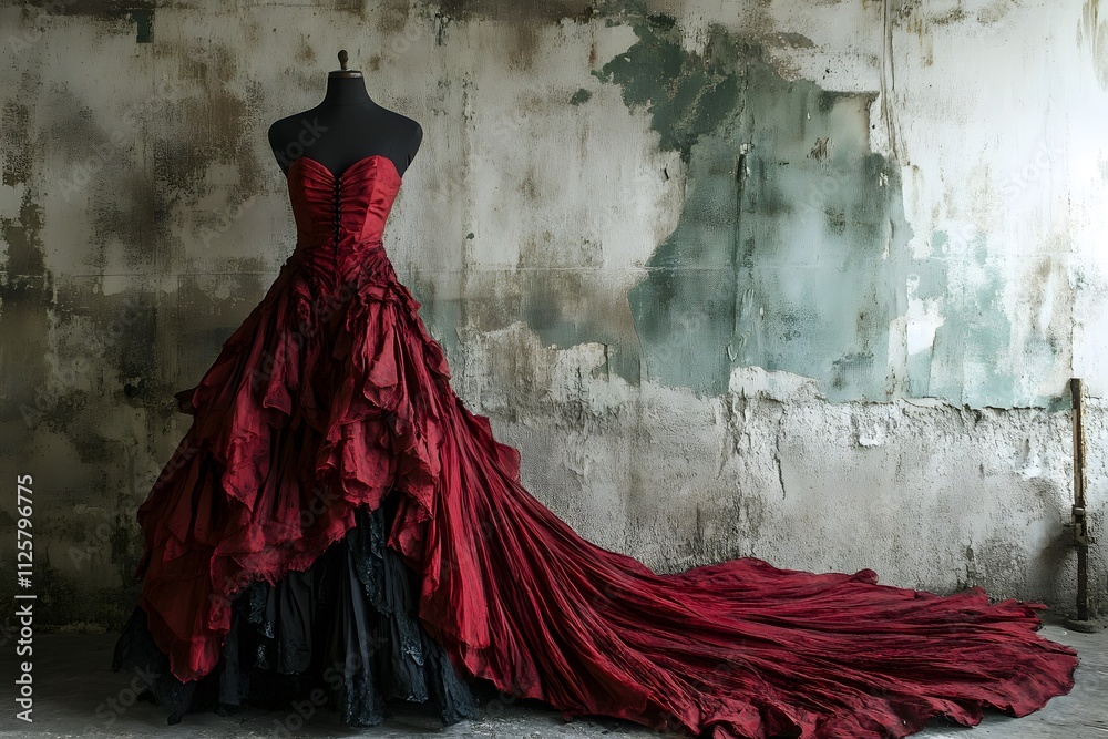 a beautiful elegant dress , Generative AI
