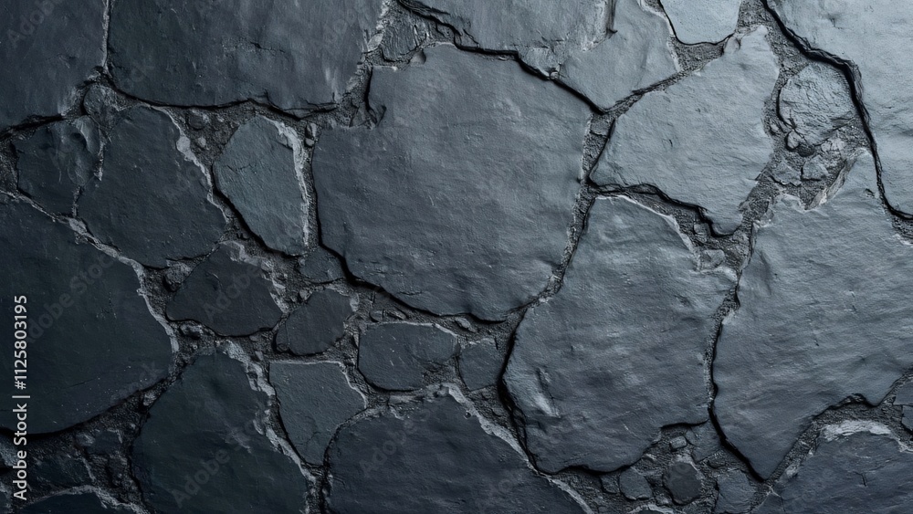Dark Grey Slate Stone Texture, Ancient Layered Rock Background Dark Grey Slate Stone Texture, Ancient Layered Rock Background