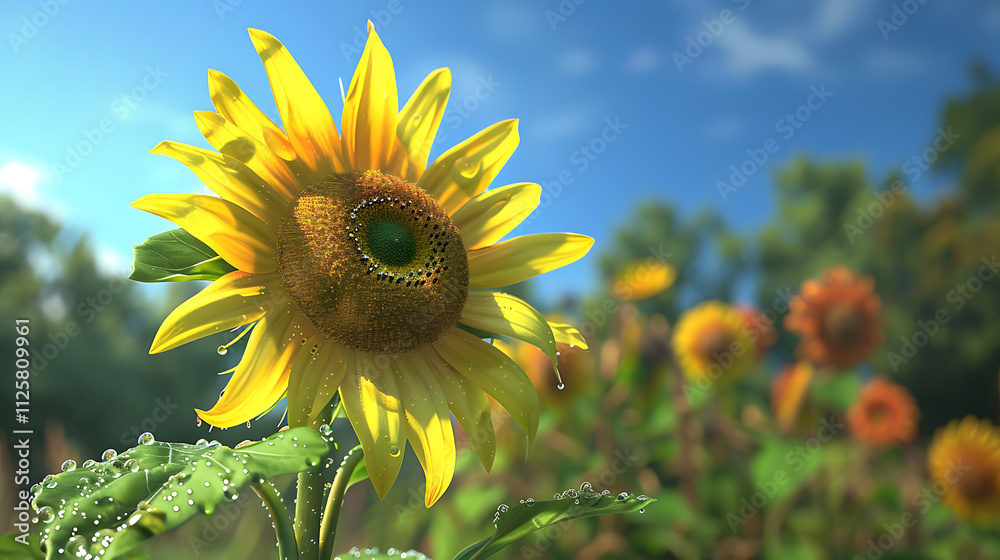 sunflower in the field