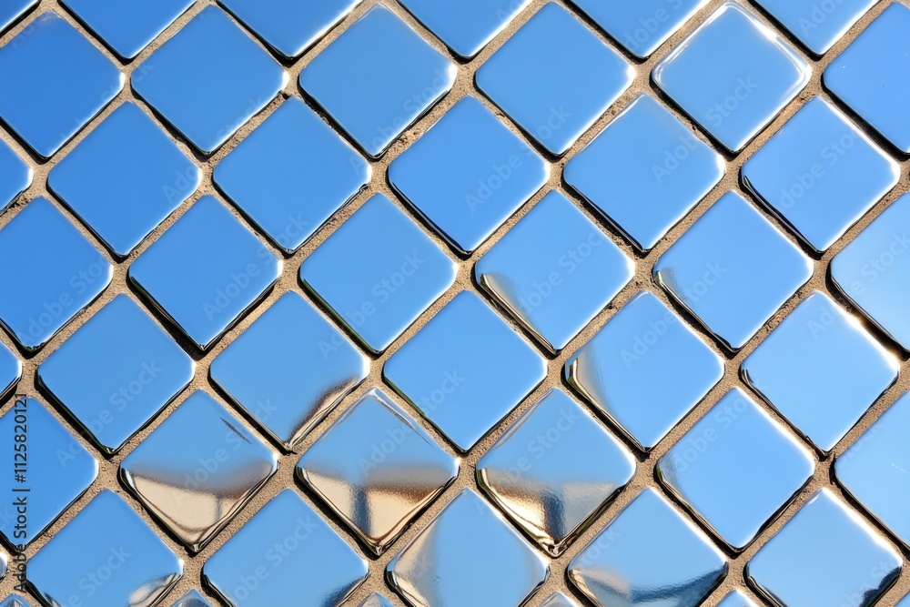 A dynamic image of solar panels reflecting sunlight in a large solar farm, highlighting energy efficiency A dynamic image of solar panels reflecting sunlight in a large solar farm, highlighting energy efficiency
