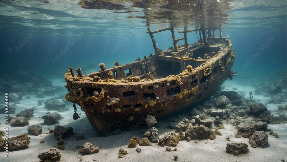 Sunken Shipwreck Sunken Shipwreck