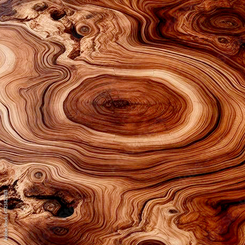 Close-up of a piece of wood, isolated on a white background