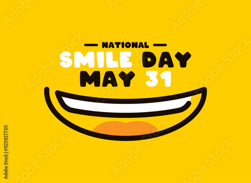 National Smile Day. May 31.
