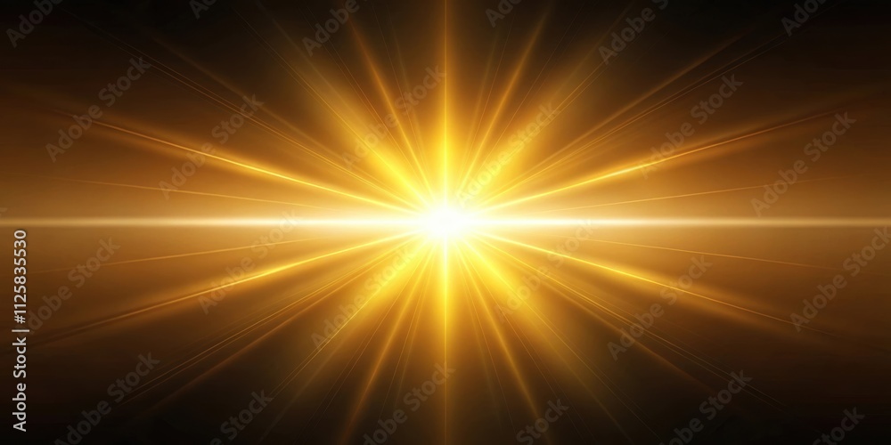 Shining light with yellow gold color in a horizontal position , sunlight, bright, glow, illumination, radiance, golden Shining light with yellow gold color in a horizontal position , sunlight, bright, glow, illumination, radiance, golden