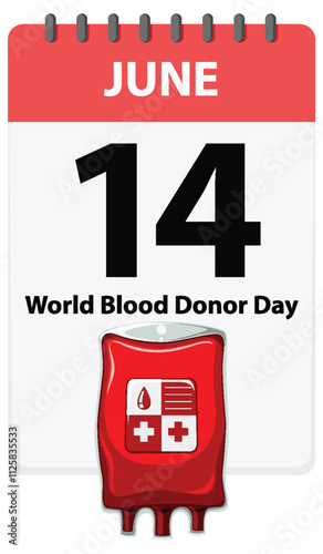 World Blood Donor Day Illustration