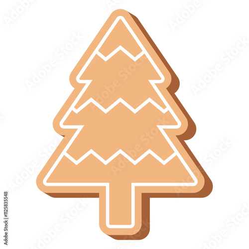 Tree Gingerbread Cookies