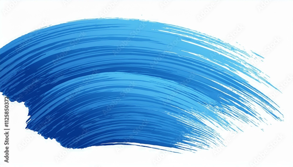 Blue Brush Stroke Title. Generated image Blue Brush Stroke Title. Generated image