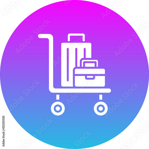 Airport cart Icon