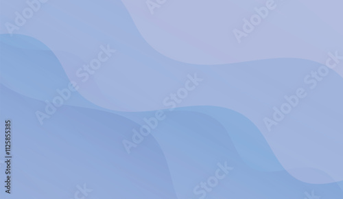 Soft abstract waves in serene blue tones create a calming background with smooth gradients and layered textures, ideal for digital or modern designs. Keywords: waves, blue, gradient, abstract, calming