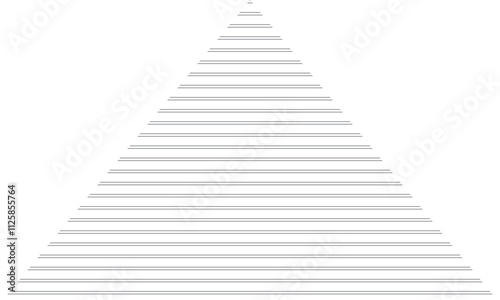 abstract simple grey thin line triangle pattern art can be used background.