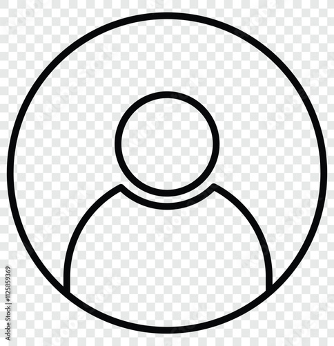 Avatar, user profile, person icon, profile picture. Avatar account icon vector. Default social media profile photo vector symbol. Vector illustrator.