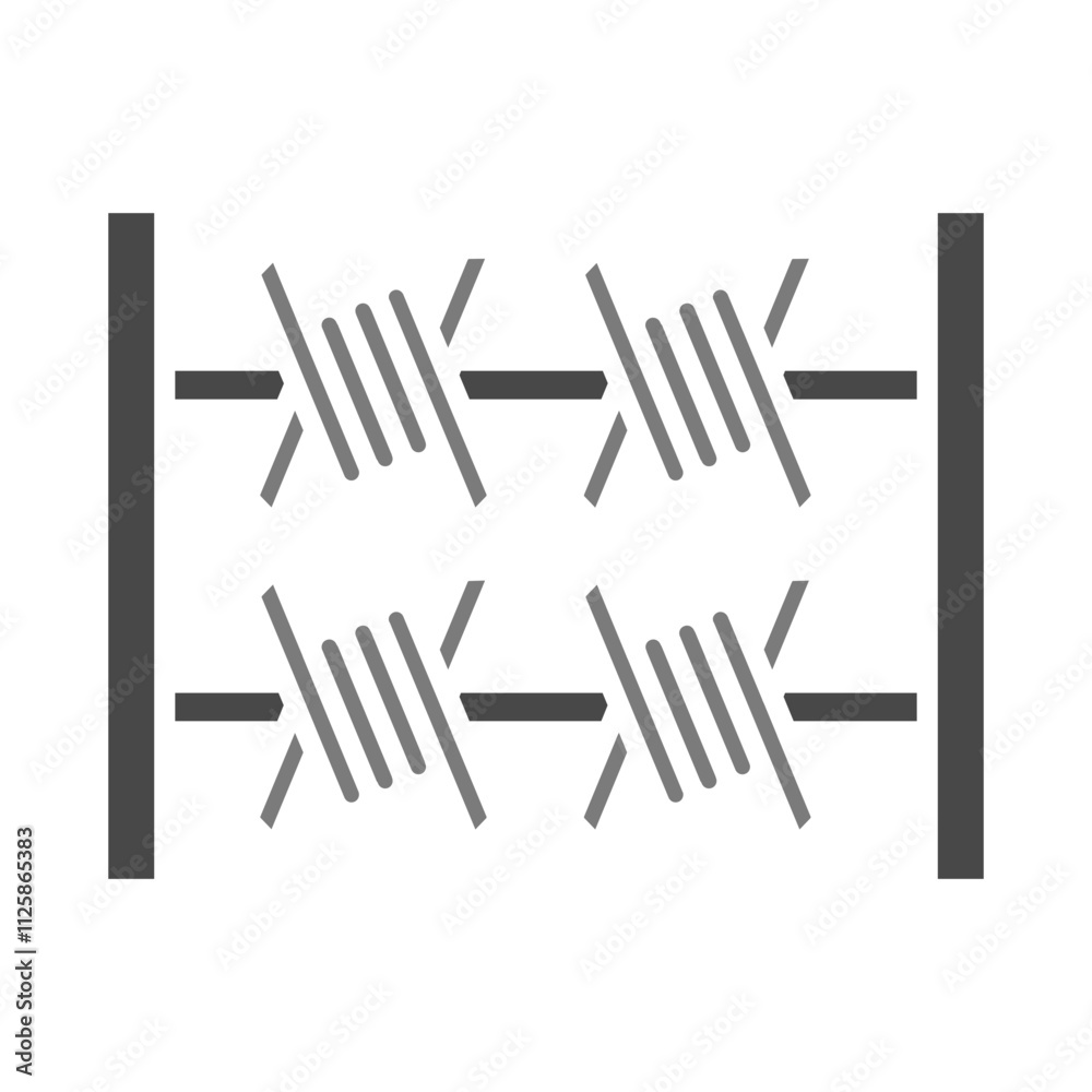 Barbed wire Icon Barbed wire Icon