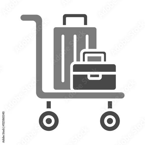 Airport cart Icon