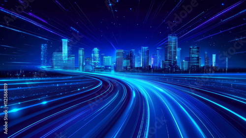 night city traffic