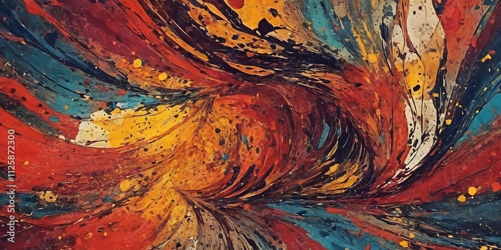 abstract background with splashes abstract background with splashes