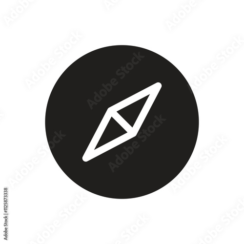 Compass Icon - Fill