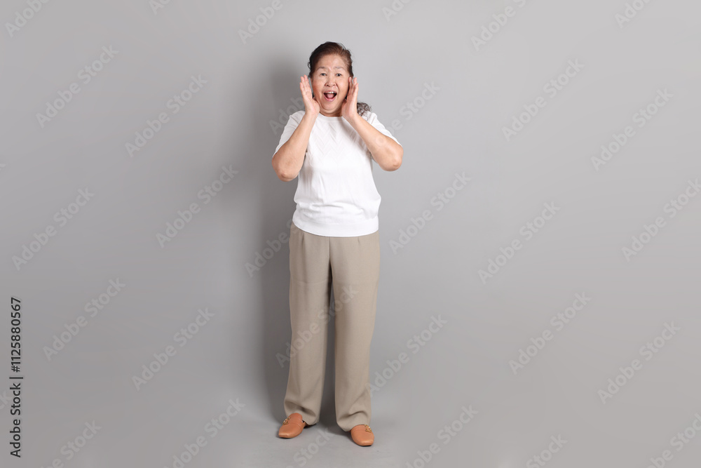 Senior East Asian Woman Senior East Asian Woman