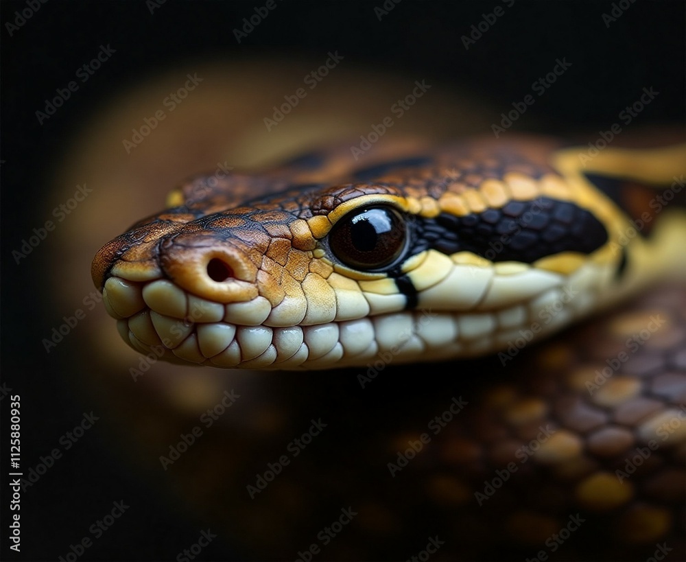 close up of a snake close up of a snake