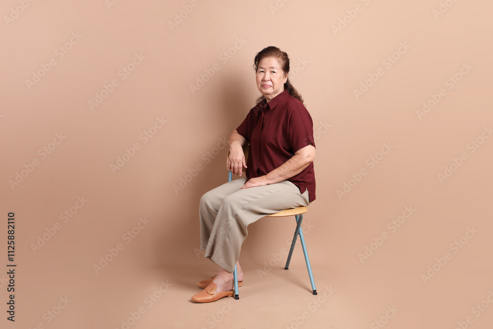 Senior East Asian Woman Senior East Asian Woman