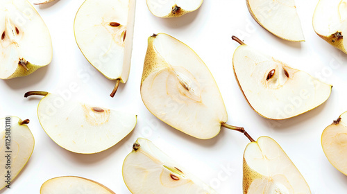 slices of pear