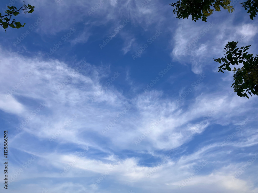 Expansive Sky Beauty: A Canvas of Cloud Textures and Ethereal Hues Expansive Sky Beauty: A Canvas of Cloud Textures and Ethereal Hues