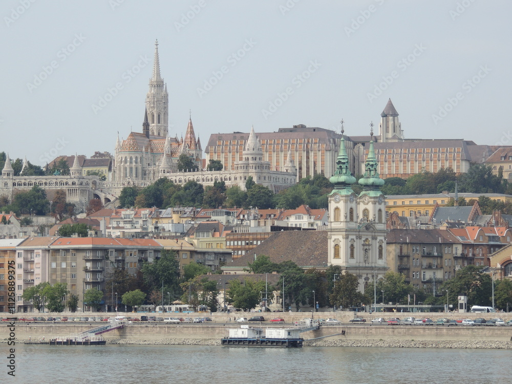 Fototapeta premium View of Buda - Budapest - Hungary