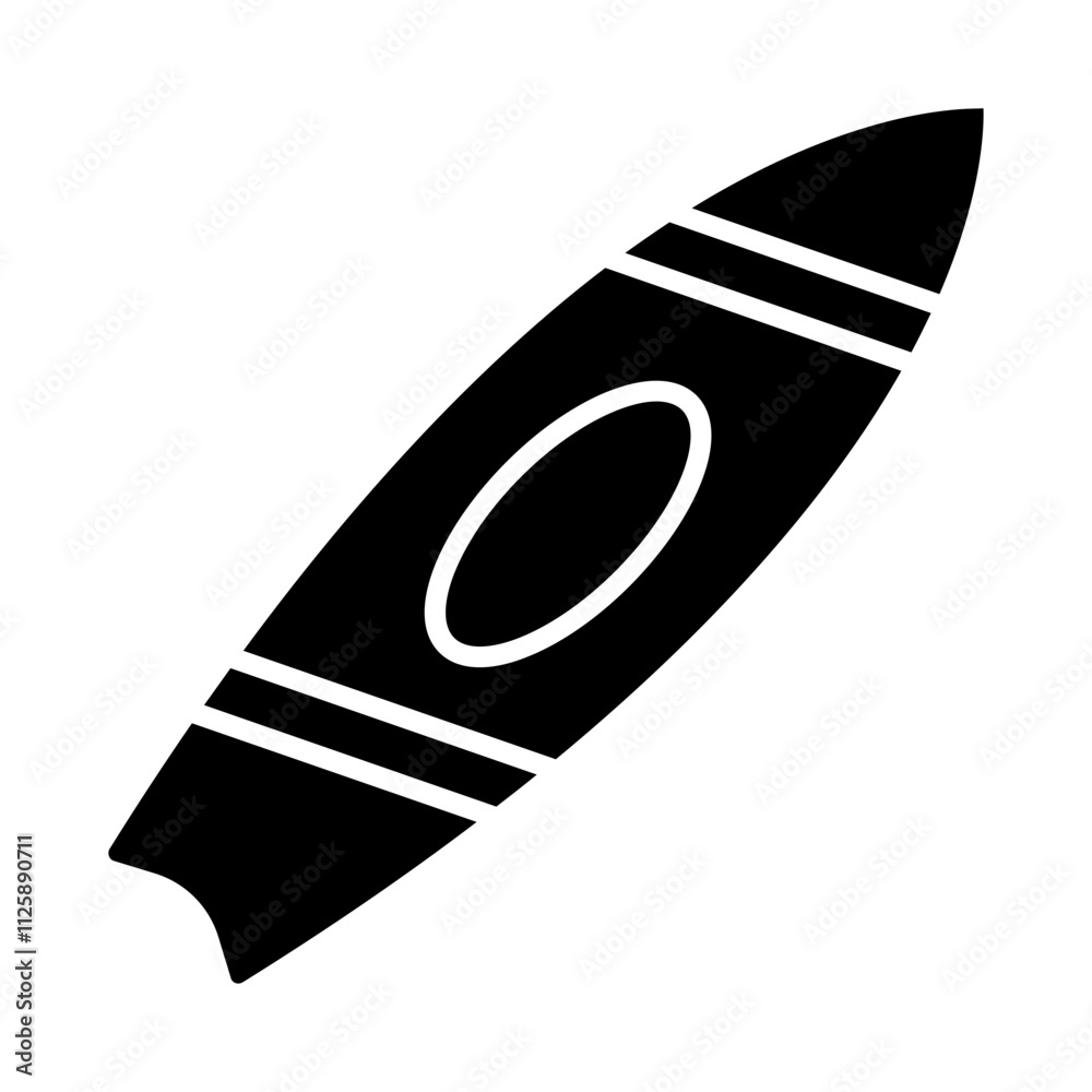 Surfboard Icon Surfboard Icon