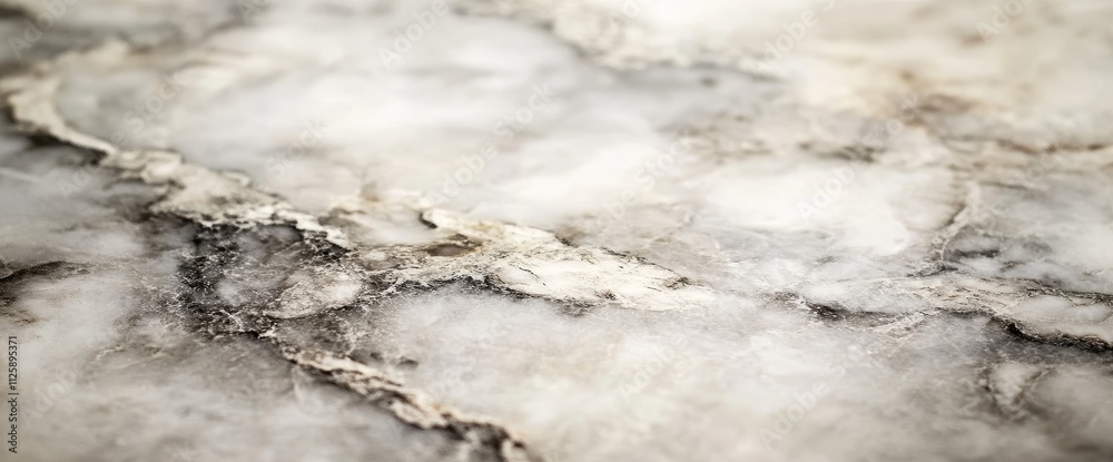Close-up of grey and white marble texture.