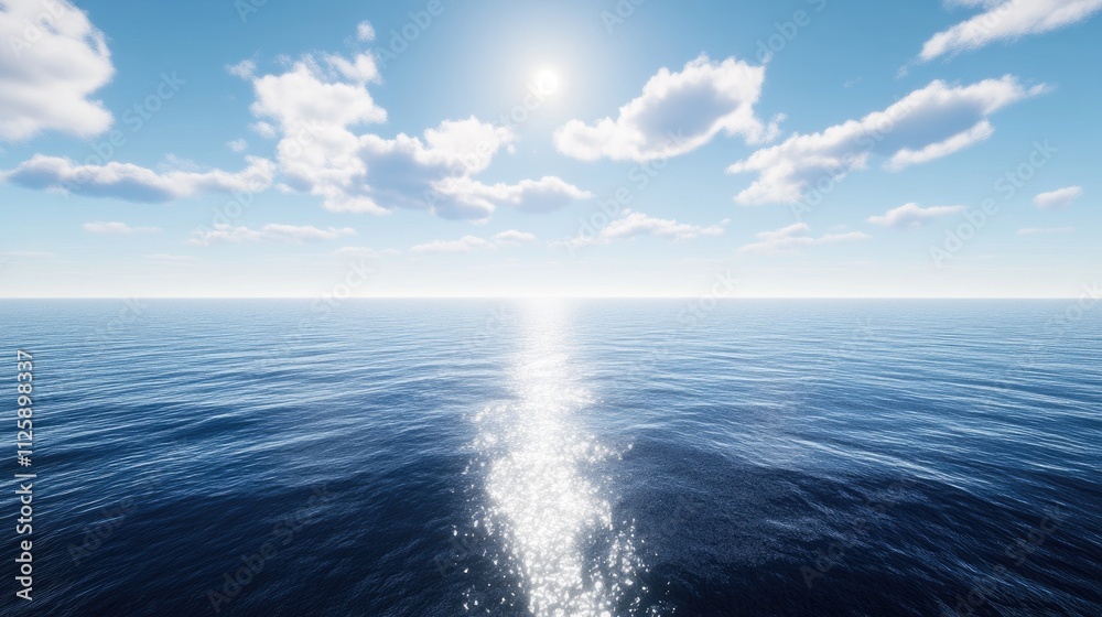 Vast ocean view under a vibrant blue sky, horizon stretching endlessly --chaos 12 --ar 16:9 --v 6.1 Job ID: 69cffebf-3fa1-494a-9640-acef9f569162 Vast ocean view under a vibrant blue sky, horizon stretching endlessly --chaos 12 --ar 16:9 --v 6.1 Job ID: 69cffebf-3fa1-494a-9640-acef9f569162