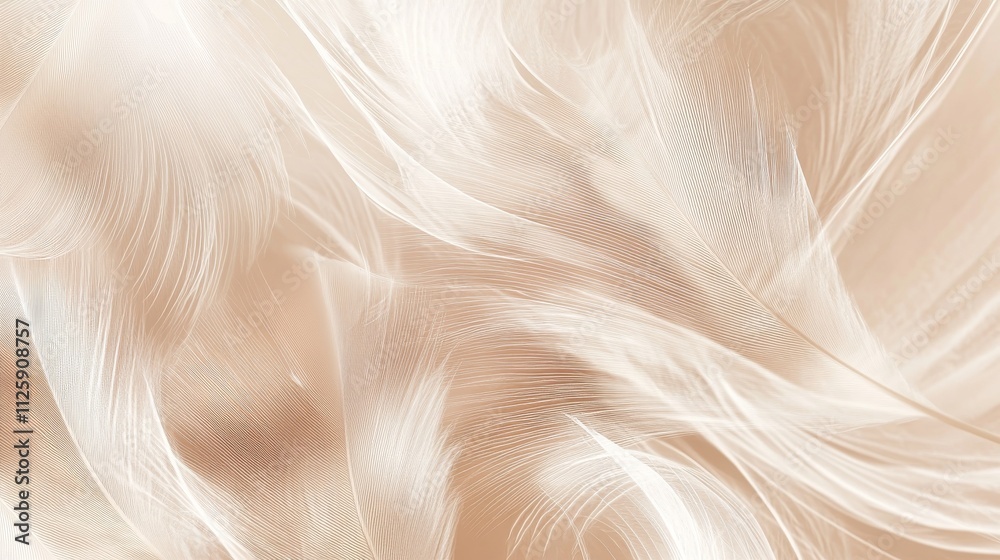 93.Line art illustration of soft, pale feathers in a gentle, elegant composition; the subtle natural colors enhance the delicate, airy look, ideal for a sophisticated card or wallpaper background 93.Line art illustration of soft, pale feathers in a gentle, elegant composition; the subtle natural colors enhance the delicate, airy look, ideal for a sophisticated card or wallpaper background
