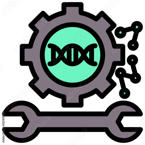 Genetic Engineering Icon
