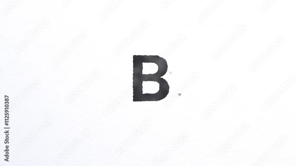 Ink Bleed Typography