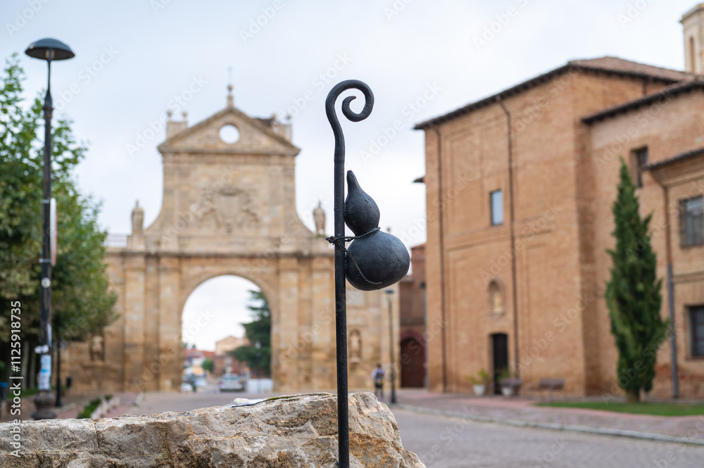 Arch of San Benito Sahagun on the Camino de Santiago