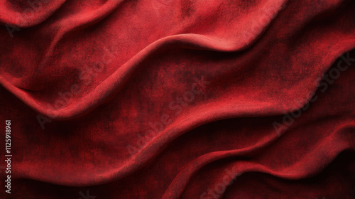 Red background with a soft velvet texture blending with deep maroon tones