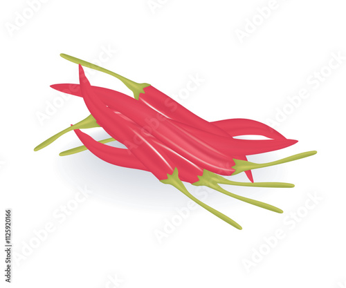 The red chilly hot