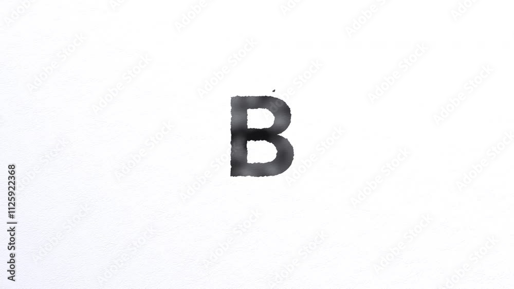 Ink Bleed Typography Ink Bleed Typography
