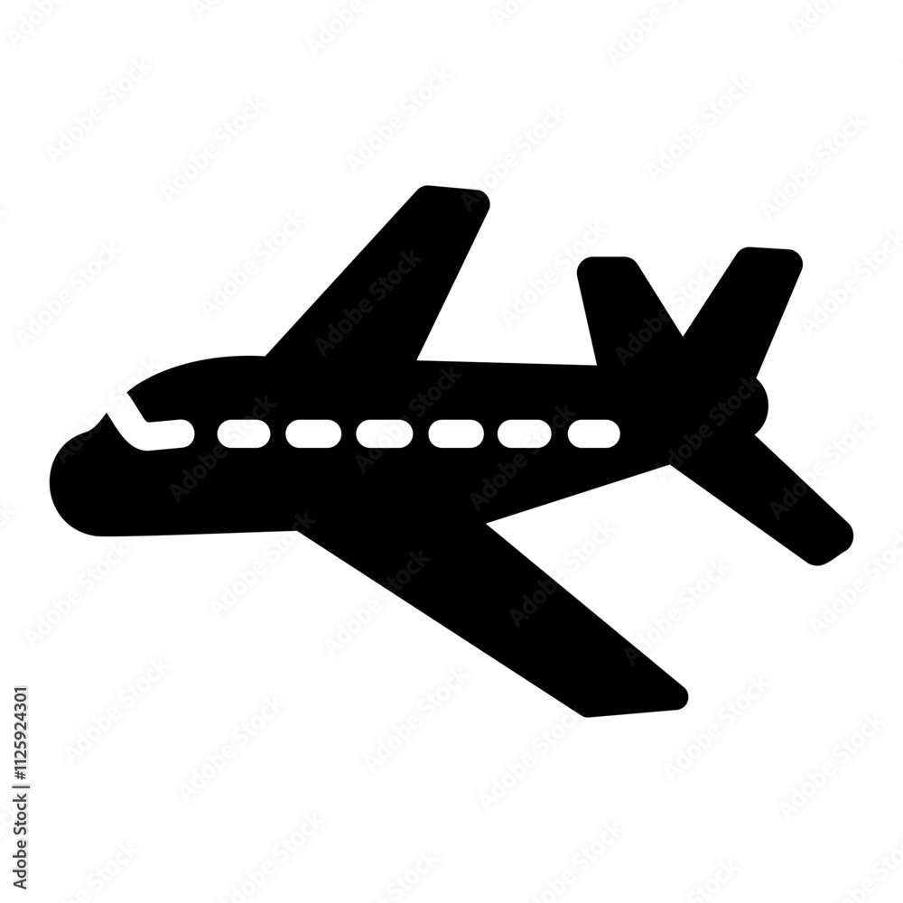 plane Solid icon plane Solid icon