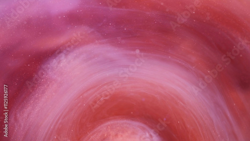 Mix whirl. Rotation abstract. Defocused bright pink cloud ink mist vortex vapor paint steam moving on art background.