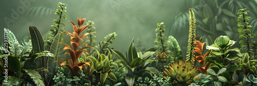 Exquisite Array of Diverse ZX Plant Species Celebrating the Beauty of Botanical Life