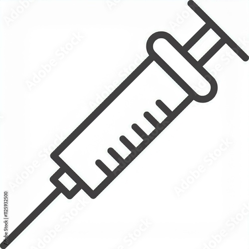 injection black icon Generated image