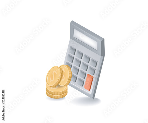 Counting money with a calculator