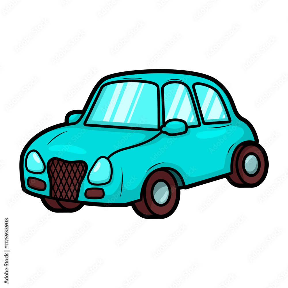 cartoon cute car transportation illustration art cartoon cute car transportation illustration art