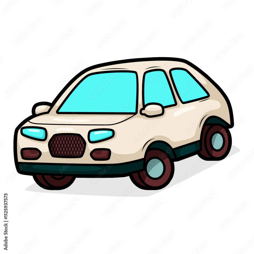 cartoon cute car transportation illustration art cartoon cute car transportation illustration art