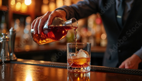 Celebrate International Bartender Day with expert mixology and fine spirits in a vibrant bar atmosphere