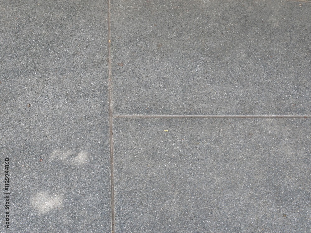 Fototapeta premium The path is made of cement.