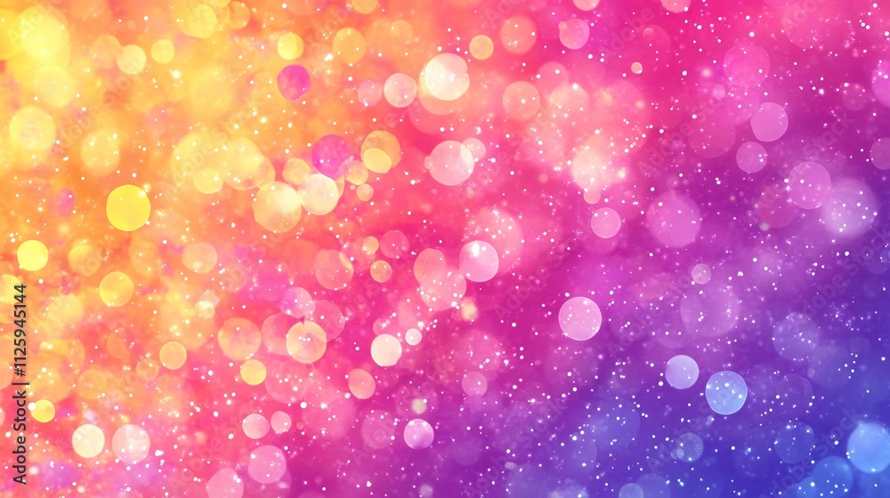 Vibrant Colorful Sparkling Glitter Background with Radiant Illumination and Shimmering Hazy Gradient Vibrant Colorful Sparkling Glitter Background with Radiant Illumination and Shimmering Hazy Gradient