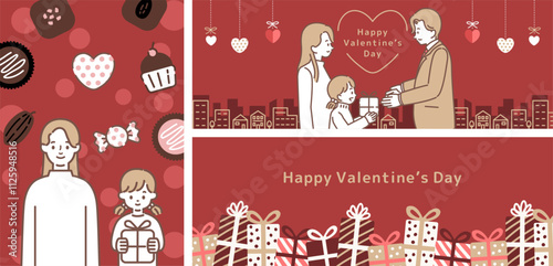 バレンタインデーテンプレートセット_5