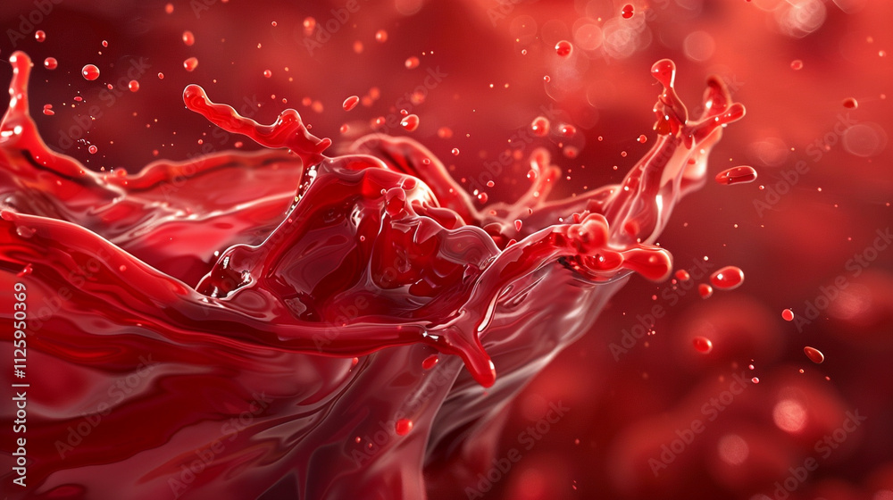 red rose petals