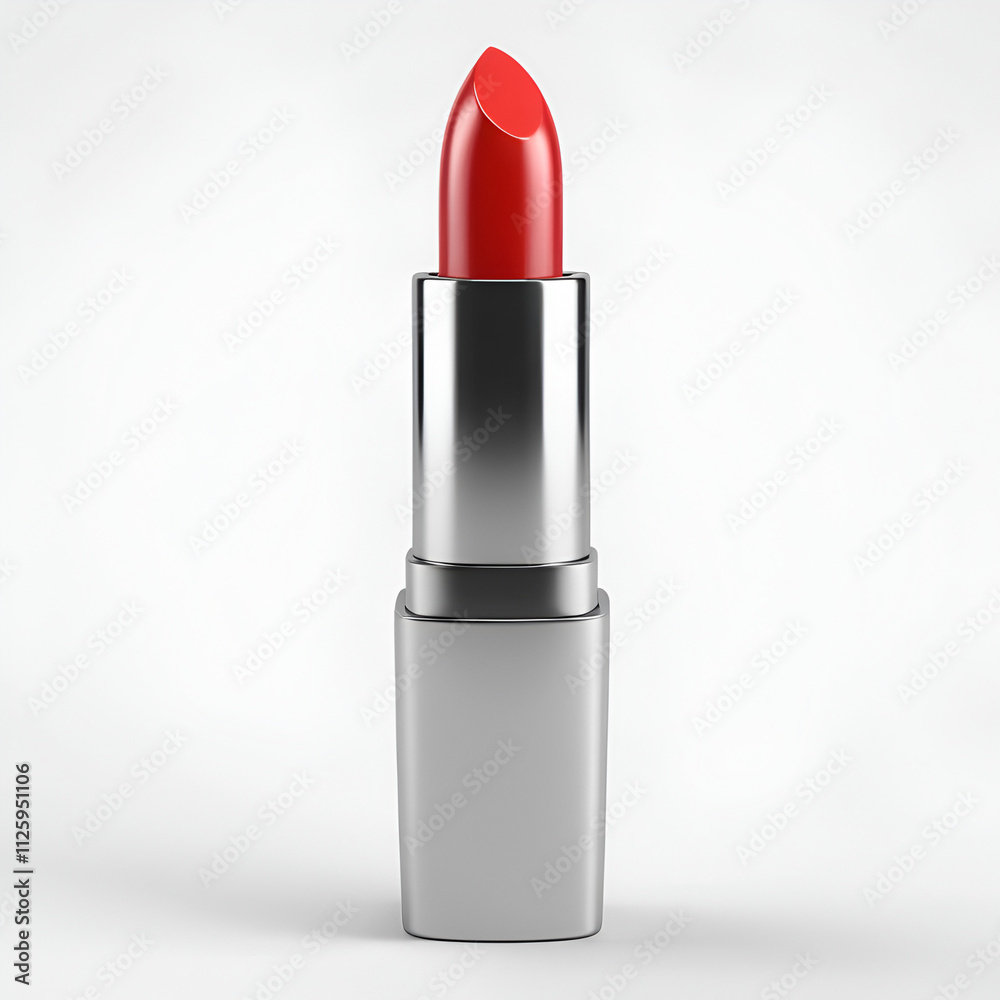 red lipstick isolated on white background red lipstick isolated on white background